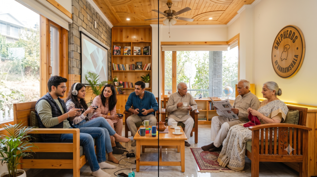 friends senior friendly villa dharamshala